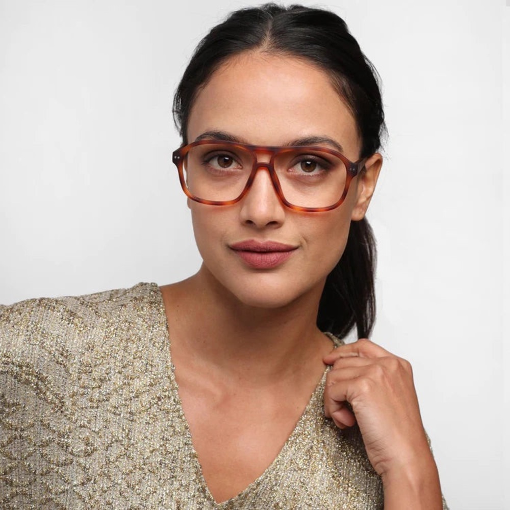 Look Optic Wills Blue Light Glasses - Chestnut